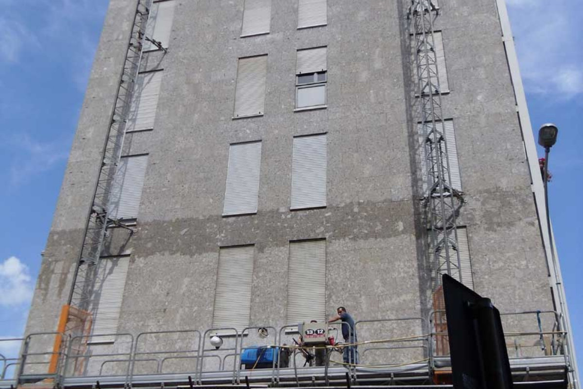 Salvataggio facciate in ceppo